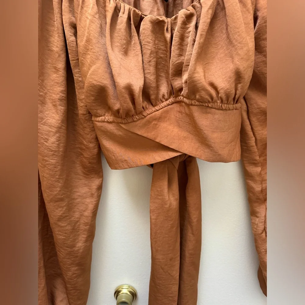 Windsor long sleeved crop top - Picture 3 of 5